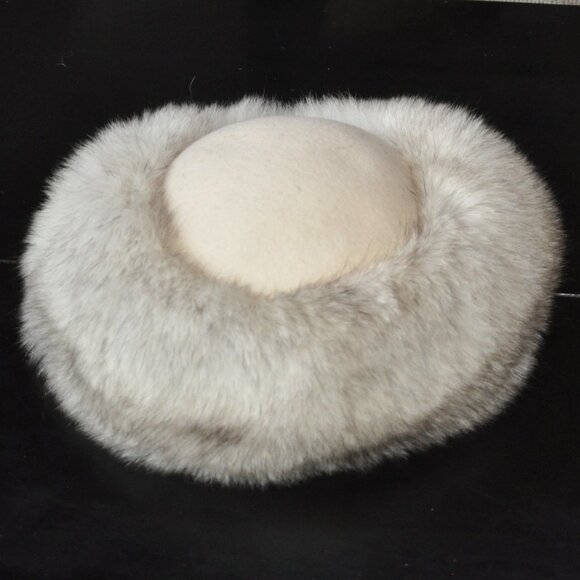 Arctic Fox Fur Cossack Winter Hat Cap Après Ski M - Picture 5 of 7